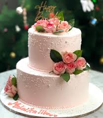 Classic Vanilla Birthday Cake