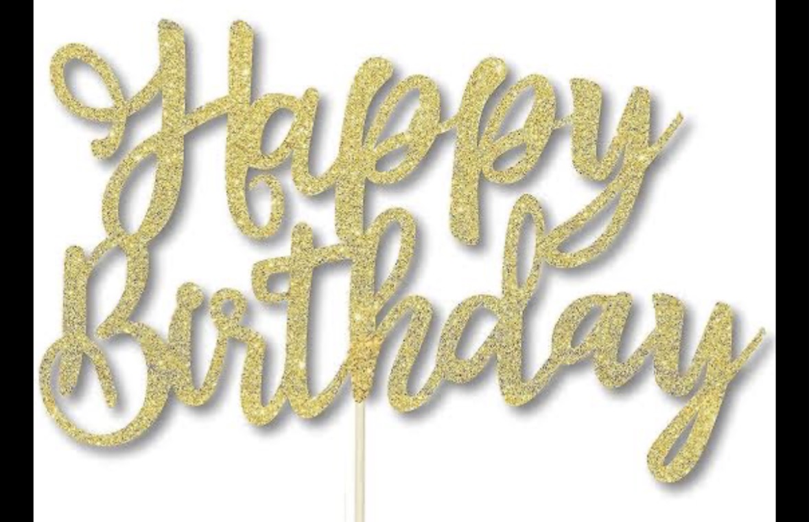 Customized Cake Topper